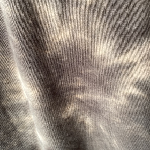 Olive Tie Dye Crop Sweatshirt Large New! - Picture 8 of 14